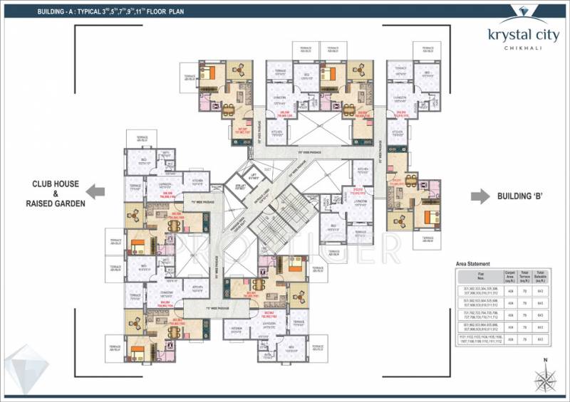  krystal-city Images for Cluster Plan of Rama Krystal City