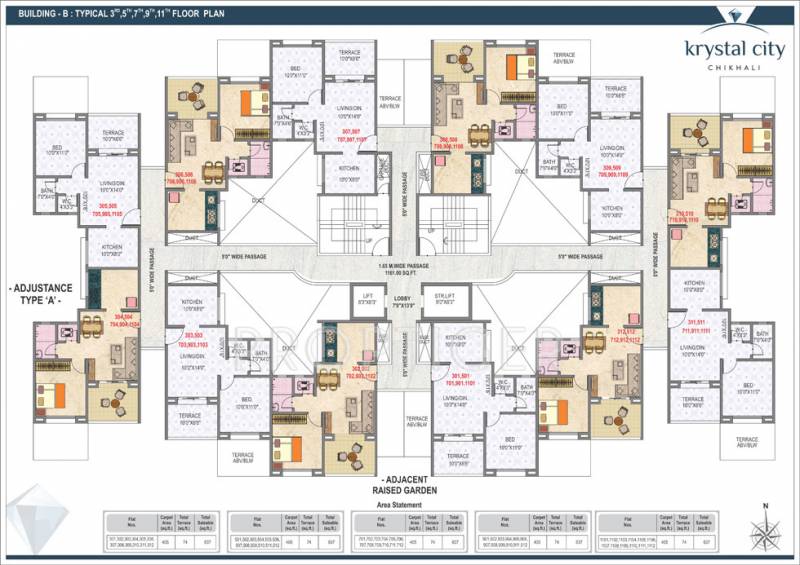  krystal-city Images for Cluster Plan of Rama Krystal City