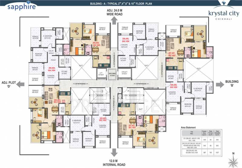  krystal-city Images for Cluster Plan of Rama Krystal City