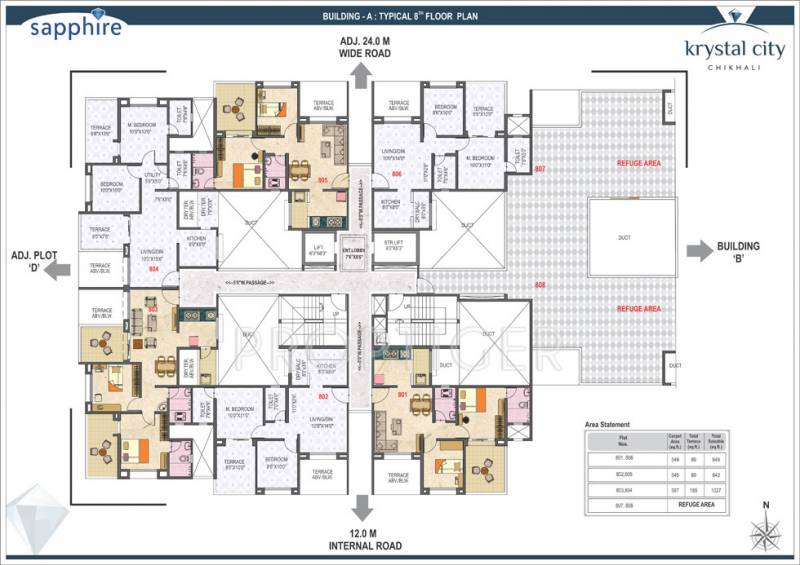  krystal-city Images for Cluster Plan of Rama Krystal City