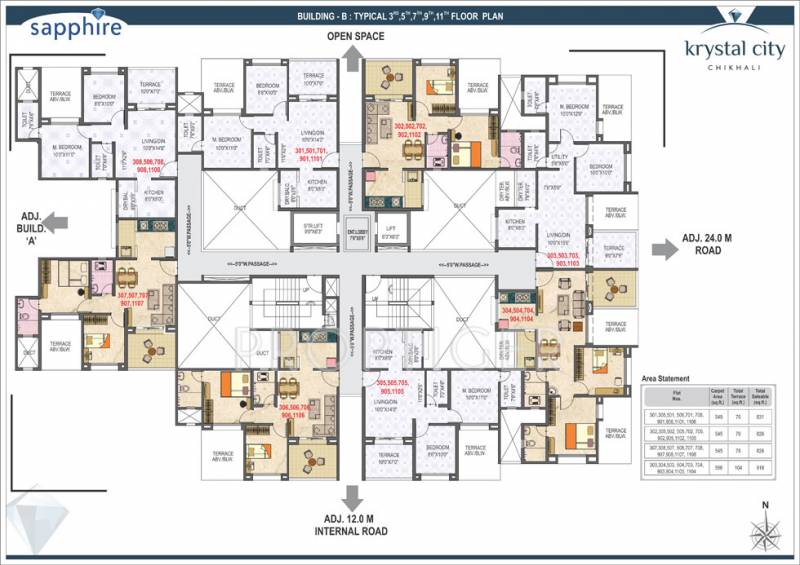  krystal-city Images for Cluster Plan of Rama Krystal City