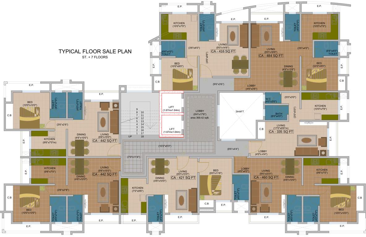  srushti vihar Images for Cluster Plan of JVM Srushti Vihar