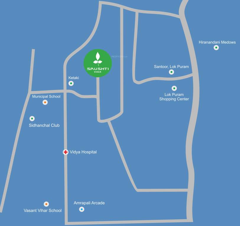 Images for Location Plan of JVM Srushti Vihar