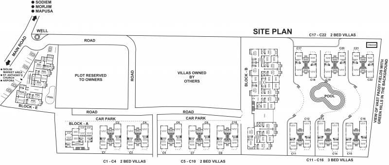 Images for Site Plan of Riviera Sapphire Apartment