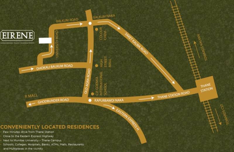  eirene Images for Location Plan of Runwal Realty Eirene