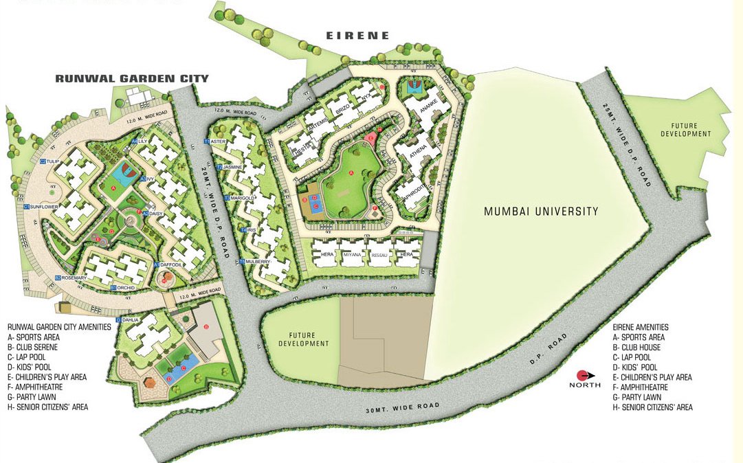  eirene Images for Master Plan of Runwal Realty Eirene