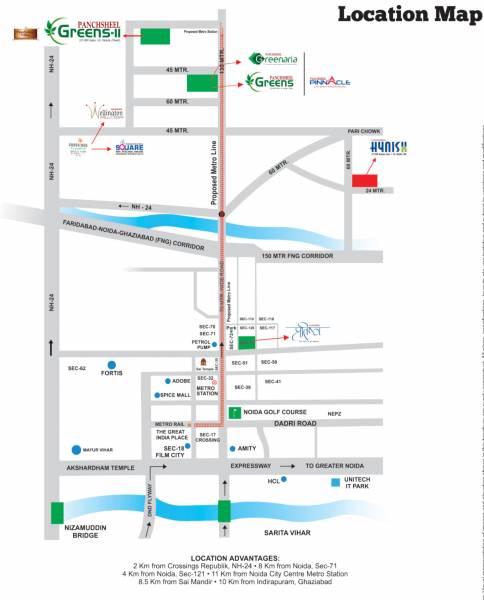  greens-2 Location Plan
