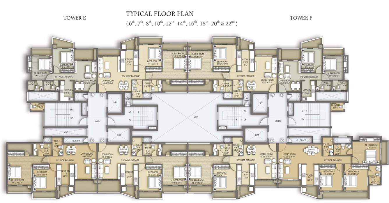 Images for Cluster Plan of ANA Avant Garde Phase 1