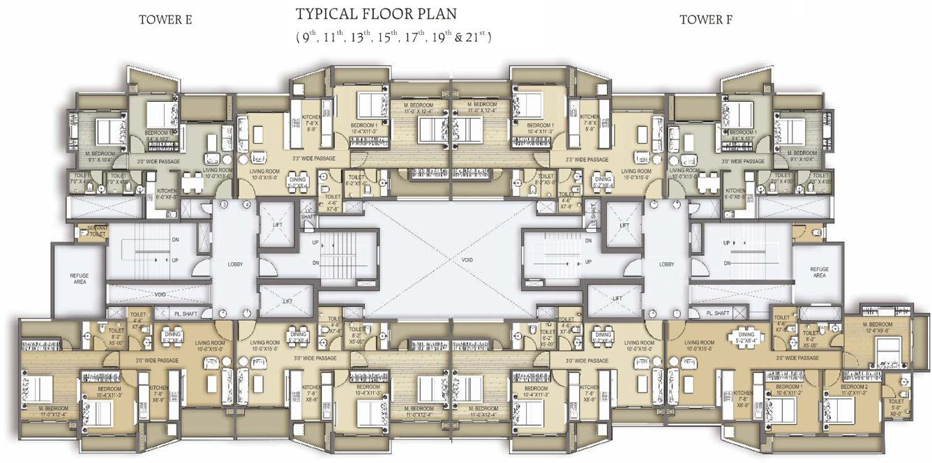 Images for Cluster Plan of ANA Avant Garde Phase 1
