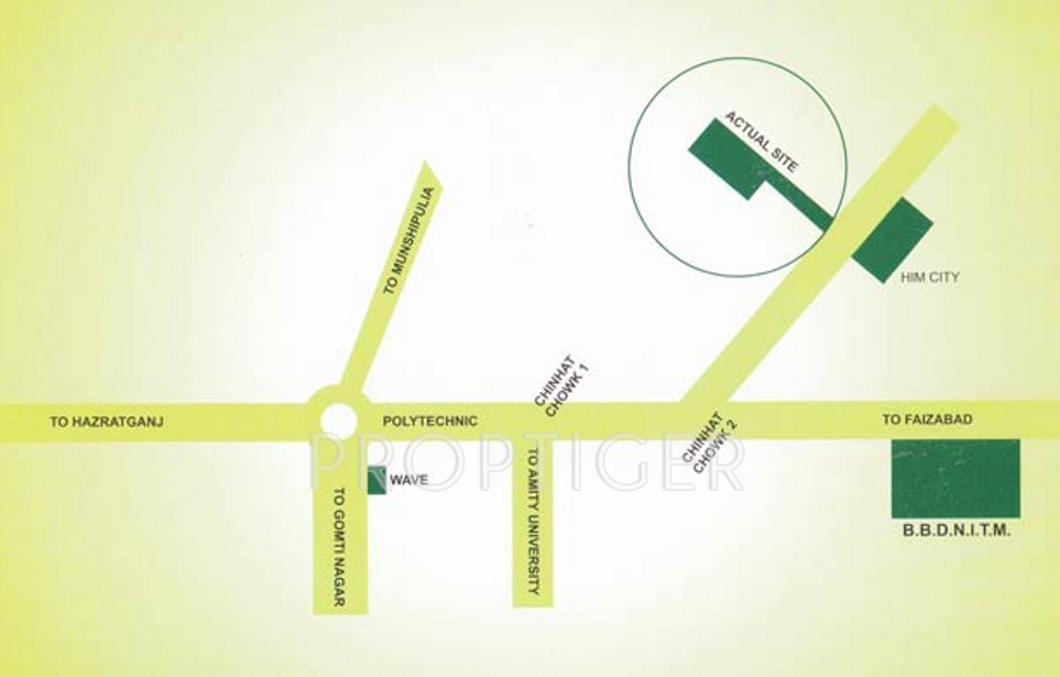 Images for Location Plan of SKC Builder And Developers Amanda Heights