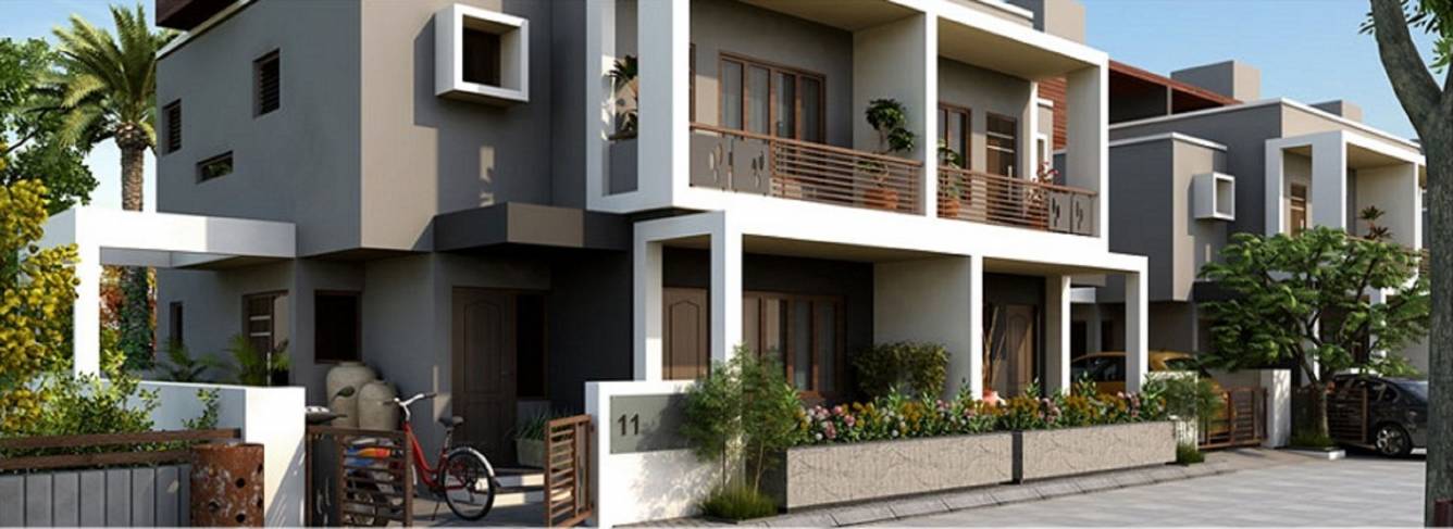  aakash bungalows Elevation