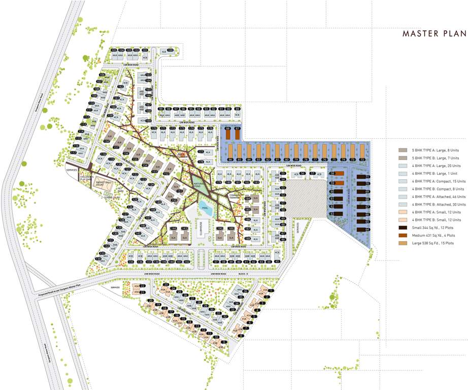 arabella Images for Master Plan of TATA Arabella