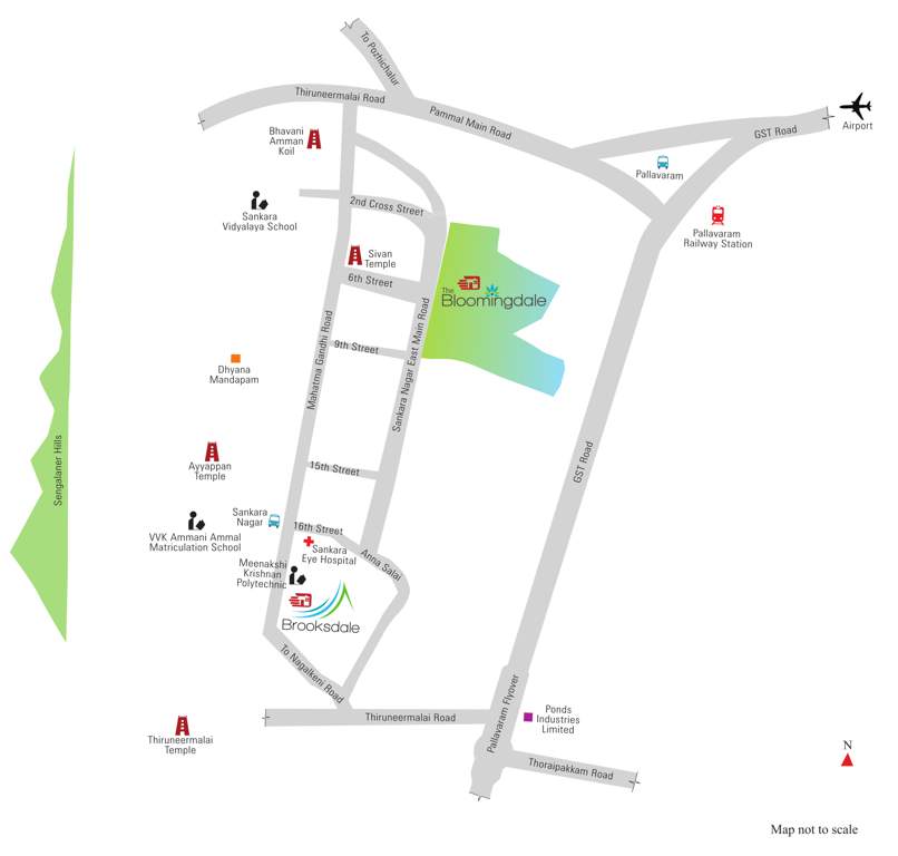  the bloomingdale Images for Location Plan of Appaswamy The Bloomingdale