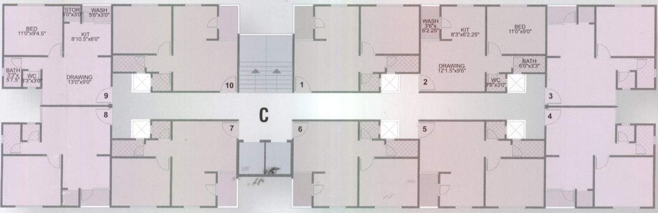 vedikaa residency Images for Cluster Plan of Dharma Vedikaa Residency