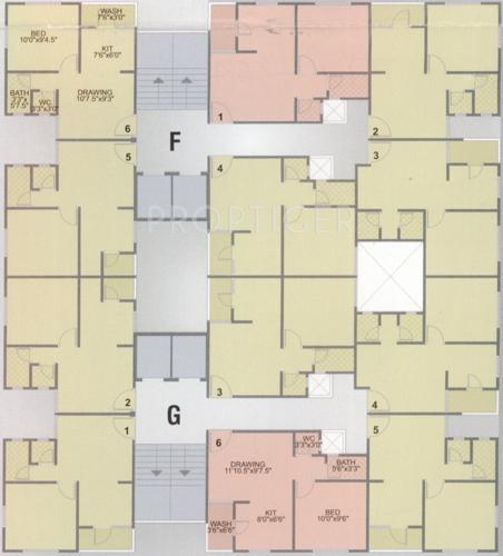  vedikaa-residency Images for Cluster Plan of Dharma Vedikaa Residency