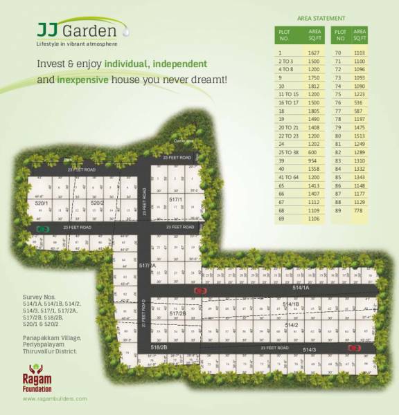 Images for Layout Plan of Ragam Builders J J Nagar