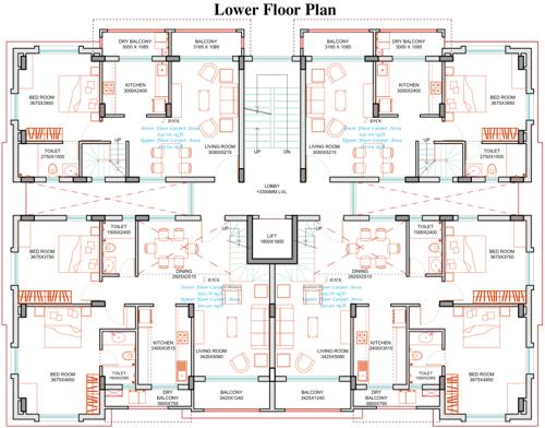 Images for Cluster Plan of Remus Postcard Portico Apartments Images for Cluster Plan of Remus Postcard Portico Apartments