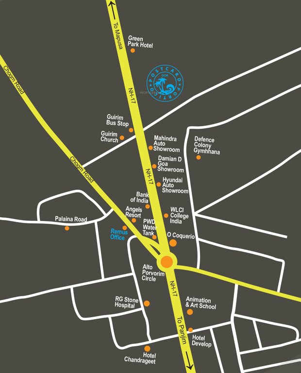 Images for Location Plan of Remus Postcard Portico Apartments