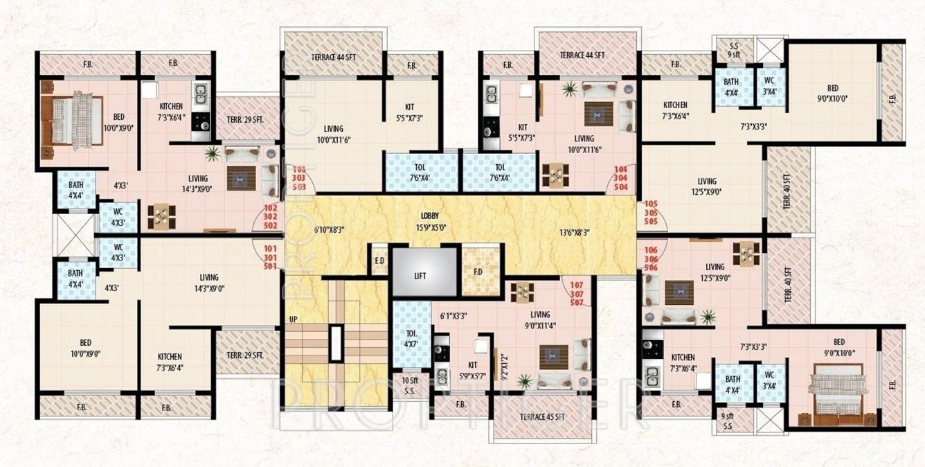 Images for Cluster Plan of Incity Group Mithila Homes