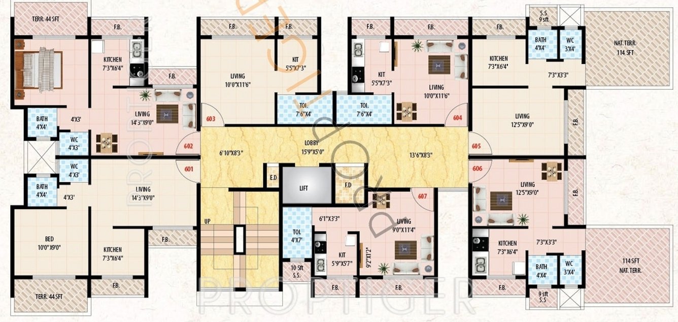 Images for Cluster Plan of Incity Group Mithila Homes