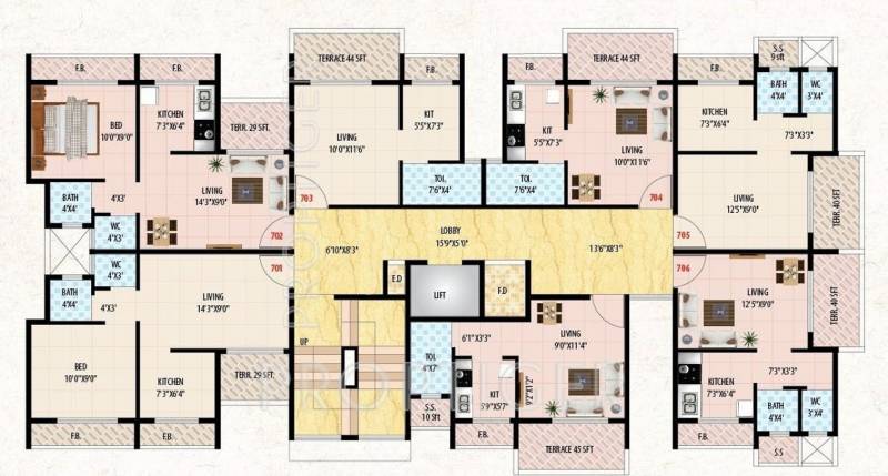 Images for Cluster Plan of Incity Group Mithila Homes