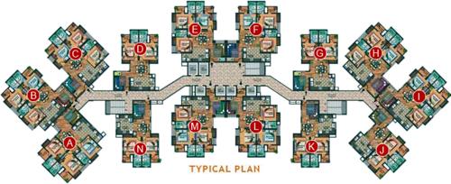  dd-diamond-valley Images for Cluster Plan of Desai DD Diamond Valley