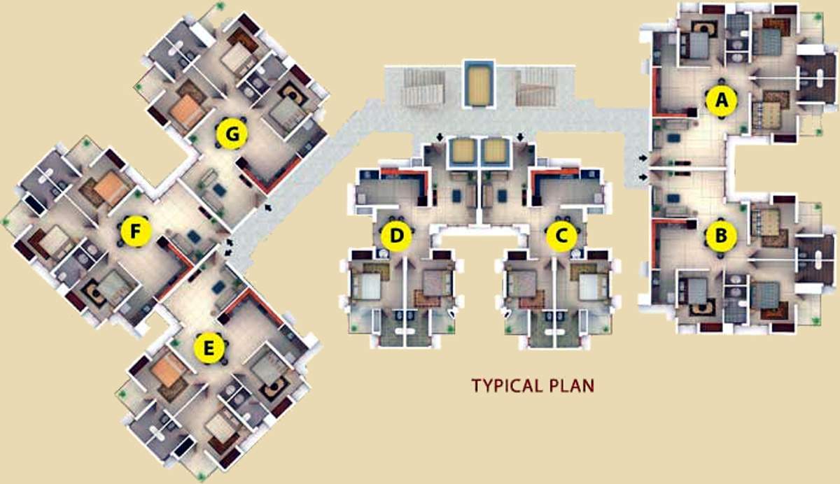 dd diamond valley Images for Cluster Plan of Desai DD Diamond Valley