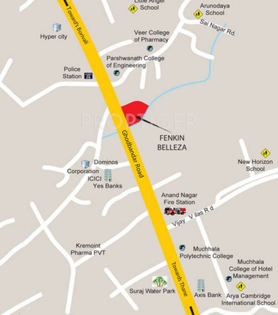  belleza Images for Location Plan of Fenkin Belleza