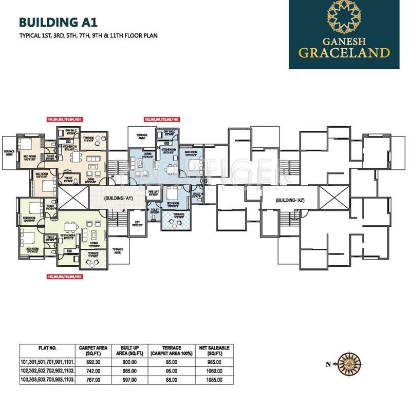  graceland Images for Cluster Plan of Ganesh Graceland