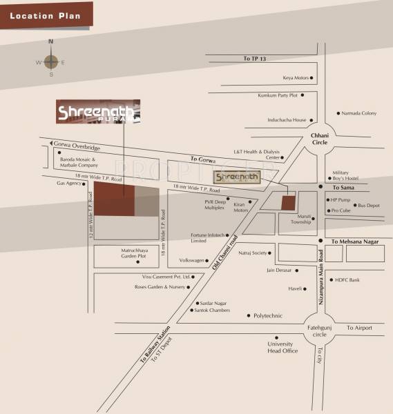 Images for Location Plan of Shreenath Puram Images for Location Plan of Shreenath Puram
