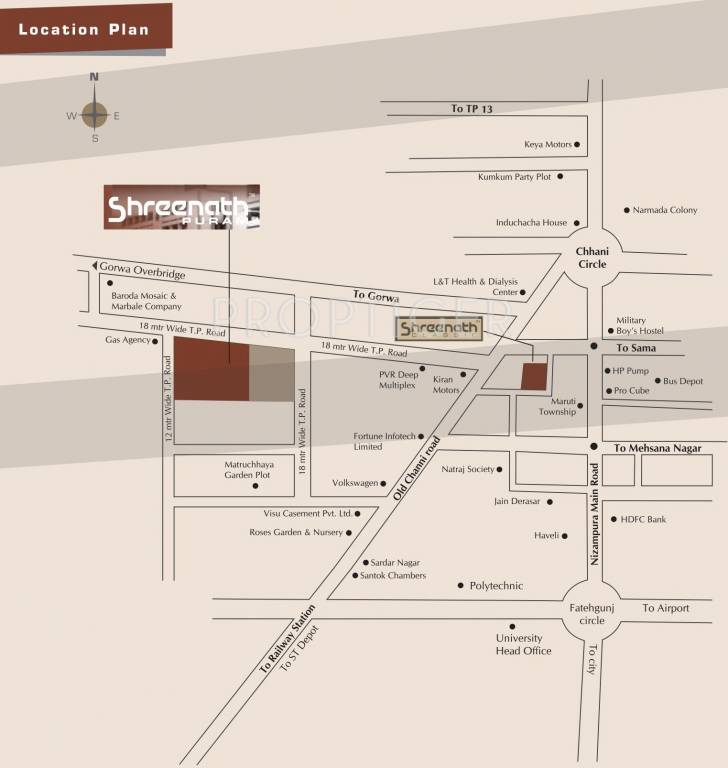 Images for Location Plan of Shreenath Puram