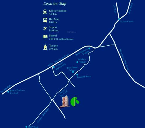  pratham-rivera Images for Location Plan of Pratham Riviera Apartments