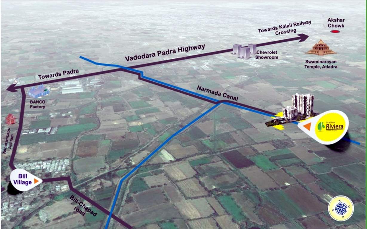 riviera apartments Images for Location Plan of Pratham Riviera Apartments