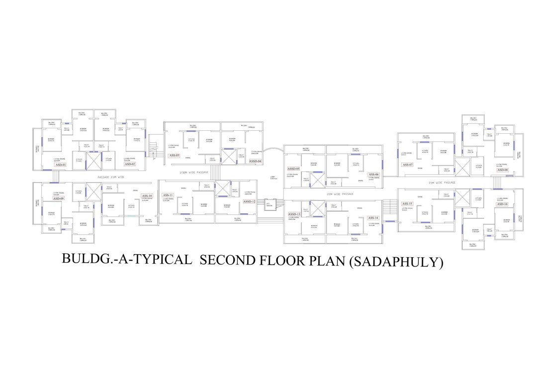  peace valley Sadaphuli Cluster Plan for 2nd Floor