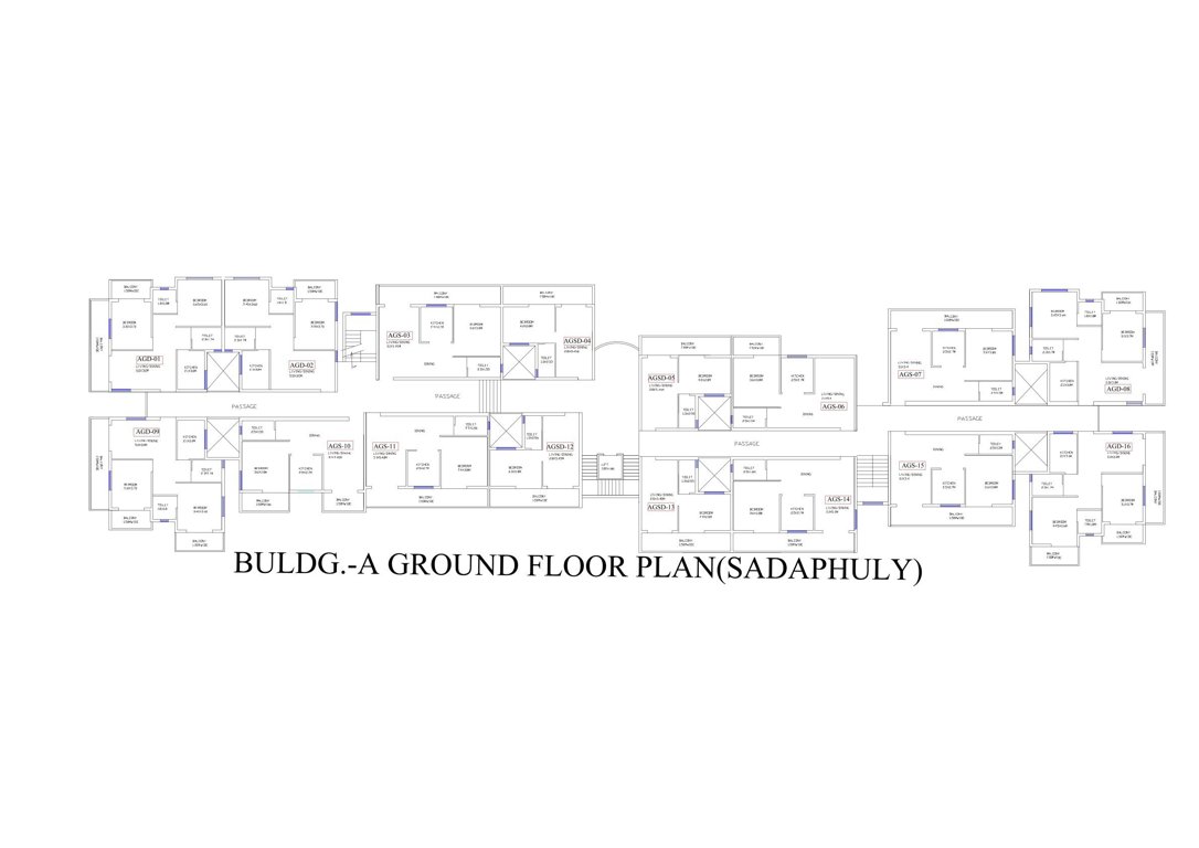  peace valley Sadaphuli Cluster Plan for ground Floor