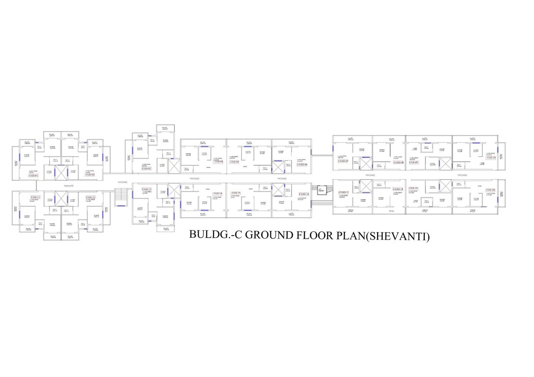  peace valley Shevanti Cluster Plan for ground Floor