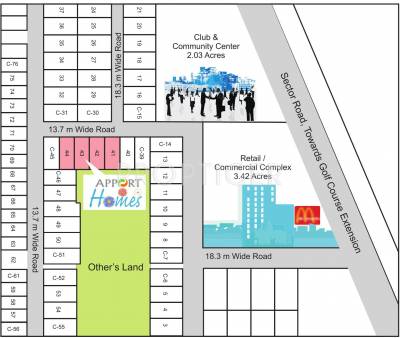  homes Images for Layout Plan of Apport Homes