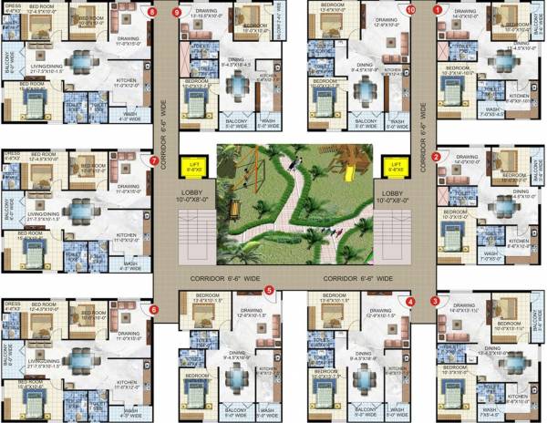 Images for Cluster Plan of Srija Builders and Developers Eco Valley Images for Cluster Plan of Srija Builders and Developers Eco Valley