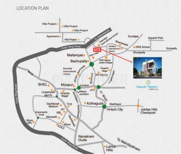 Images for Location Plan of Avani Sukruti Homes Images for Location Plan of Avani Sukruti Homes