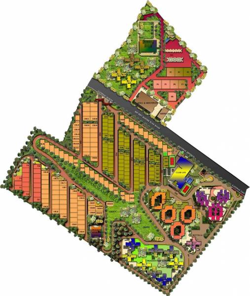 Images for Master Plan of Shriram Panorama Hills Villas