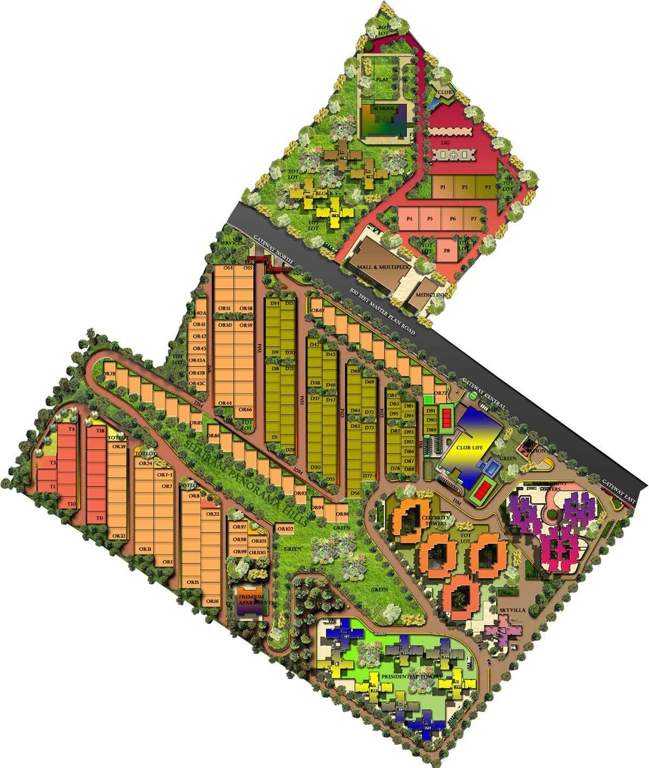 Images for Master Plan of Shriram Panorama Hills Villas