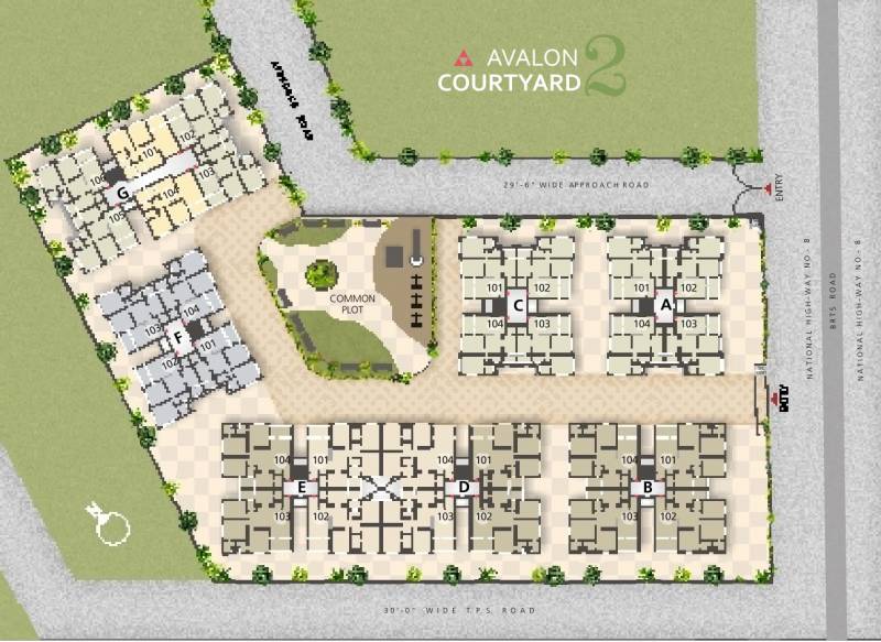  courtyard-2 Layout Plan