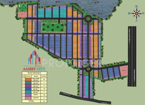 Images for Layout Plan of Ambiience Aamby City