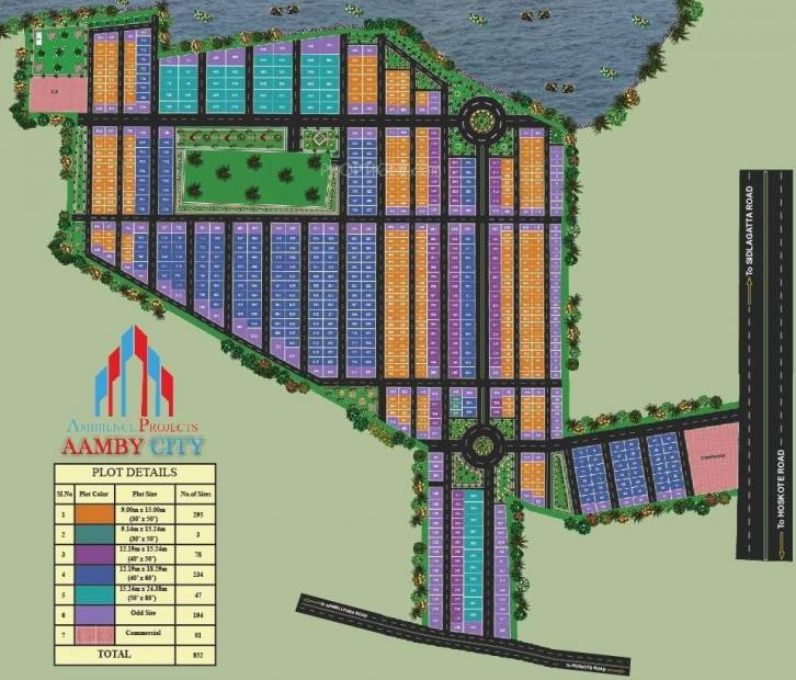 Images for Layout Plan of Ambiience Aamby City