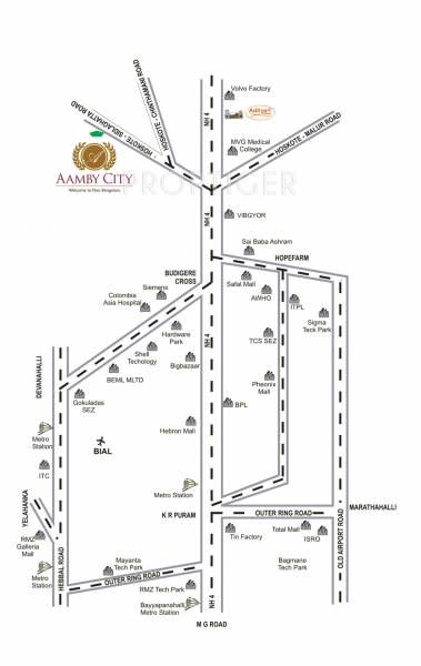 Images for Location Plan of Ambiience Aamby City
