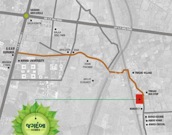 Images for Location Plan of Managalmurti Jagdamba Homes Images for Location Plan of Managalmurti Jagdamba Homes