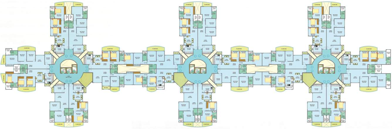 Images for Cluster Plan of Nahar Yarrow Yucca Vinca