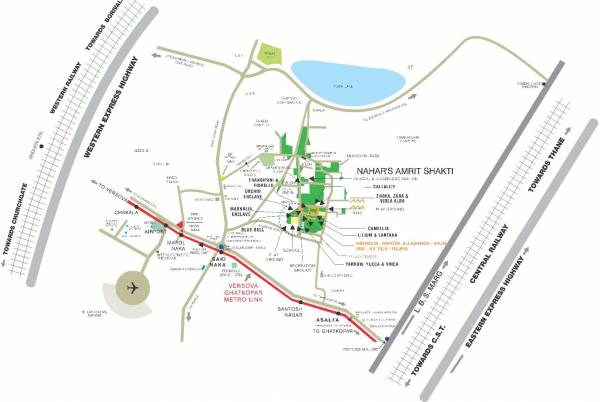 Images for Location Plan of Nahar Yarrow Yucca Vinca