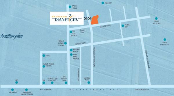 Images for Location Plan of Meenakshi Planet City Villa Images for Location Plan of Meenakshi Planet City Villa