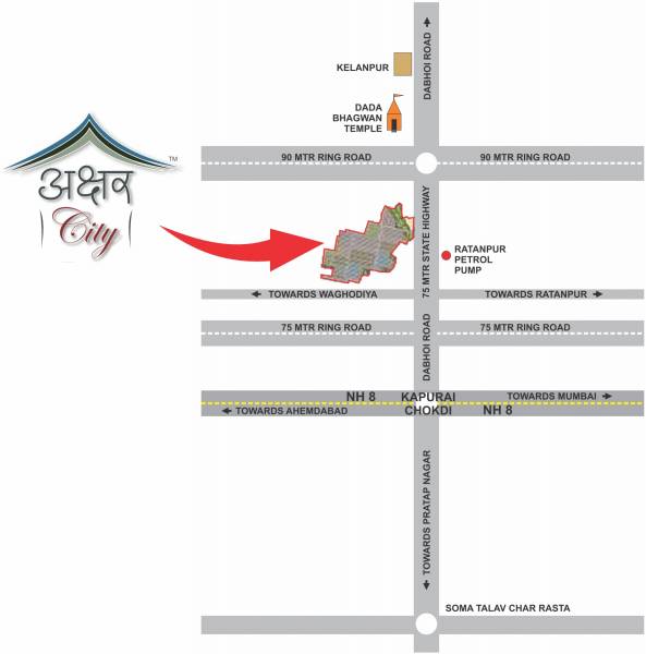 Images for Location Plan of Akshar City Villas Images for Location Plan of Akshar City Villas